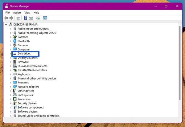 Disk drivers