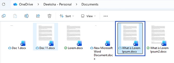 File Restores in the Original Destination