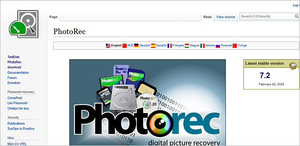 PhotoRec