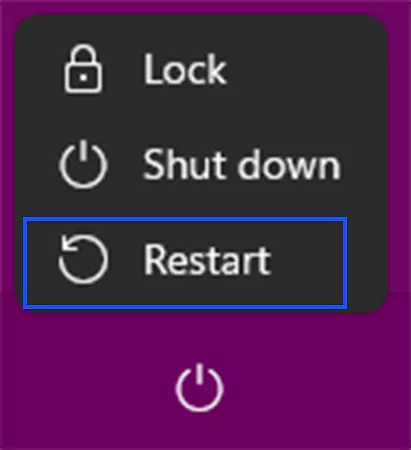Restart the PC