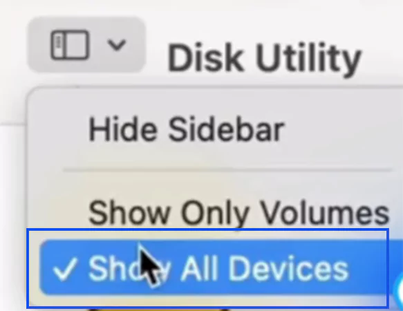 Show All Devices