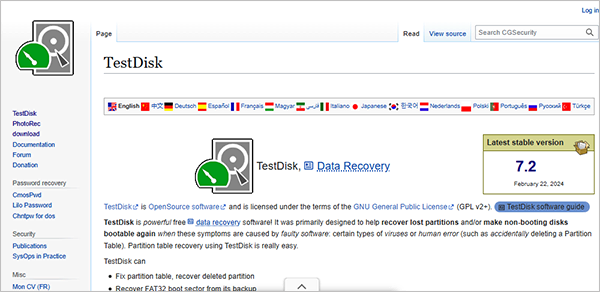 TestDisk
