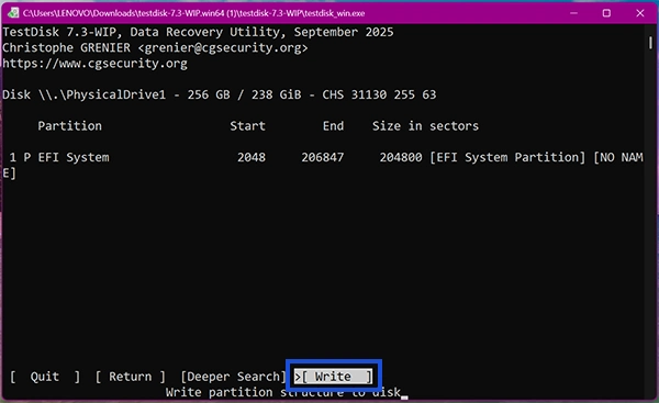 Write files