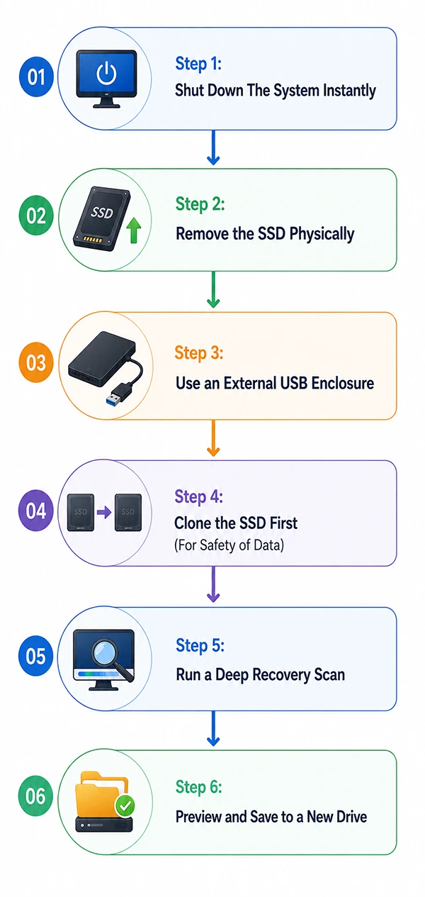SSD Data Recovery Process