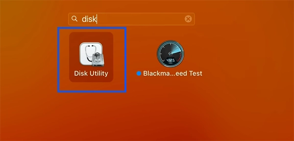 Open Disk Utility